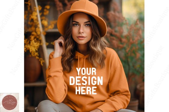 Autumn Fall Hoodie Mockup 39: Essential Graphics for Hoodies Sweatshirts