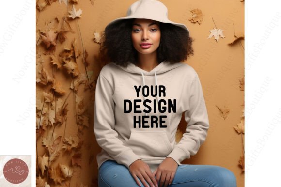 Autumn Fall Hoodie Mockup 62: Graphics for Hoodies Sweatshirts