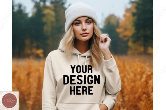 Autumn Fall Hoodie Mockup 63: Graphics for Hoodies Sweatshirts
