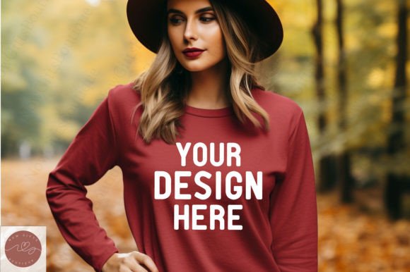 Comfort Colors 1717 Fall Mockup 44: Hoodies & Graphics