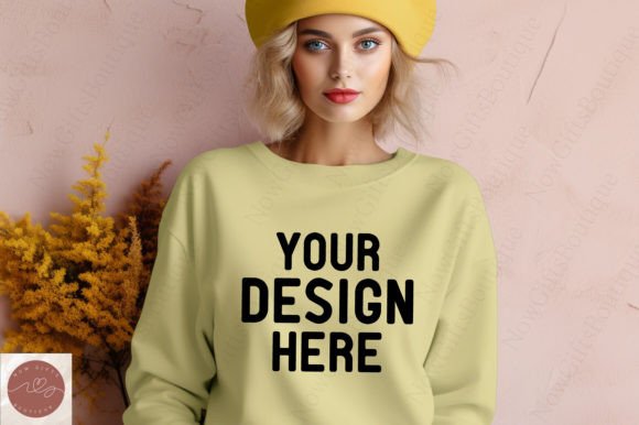Fall Sweatshirt Mockup: Graphics for Hoodies