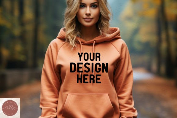 FallAutumn Gildan 18500 Hoodie Mockup Graphics