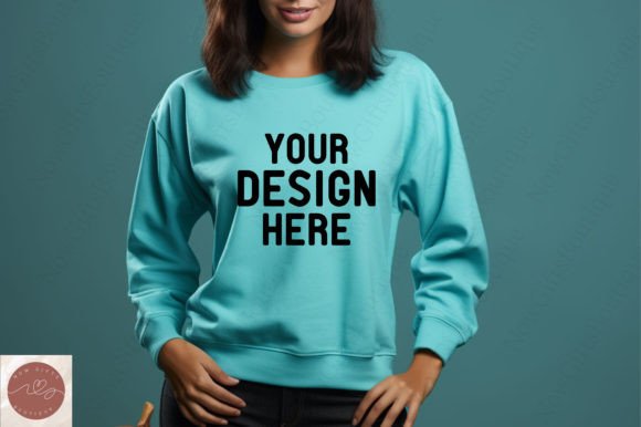 Halloween Sweatshirt Mockup 12 for Hoodies & Graphics