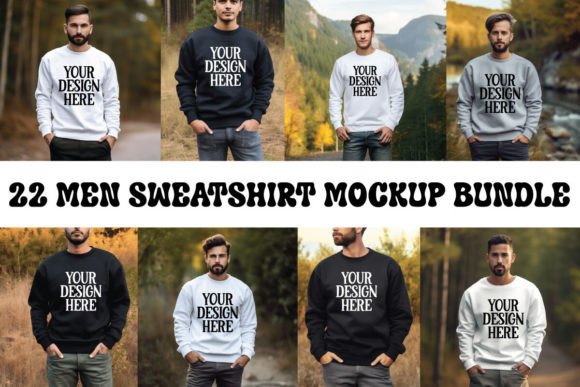 Reviewing the Men Sweatshirt Mockup Bundle for Embroidery