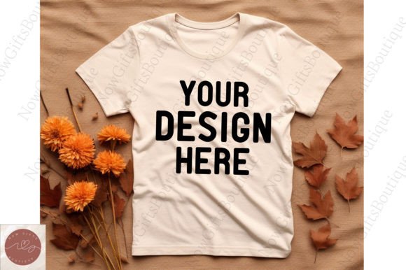 Thanksgiving Fall T-Shirt Mockup 2: Graphics for T-Shirts